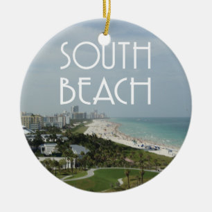 South Beach Miami Florida foto Keramisch Ornament
