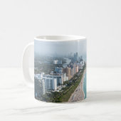 South Beach Miami Florida Shoreline Koffiemok (Voorkant links)