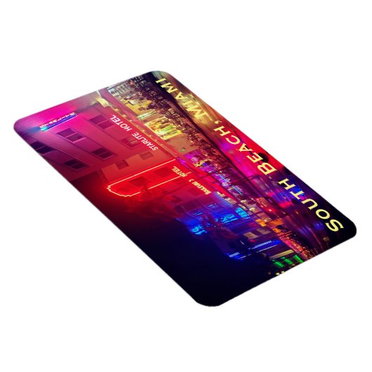 South Beach, Miami, Floride Magnet Art Déco (Côté Droit)