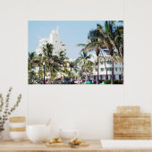 South Beach Miami, Ocean Drive Poster (Cuisine)