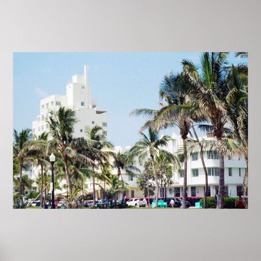 South Beach Miami, Ocean Drive Poster (Devant)