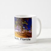 South Beach Mug Neon Night Lights South Beach (Devant droit)