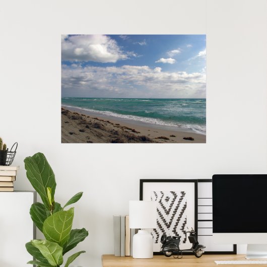 South Beach Poster (Thuiskantoor)