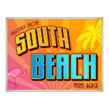 SOUTH BEACH POSTER