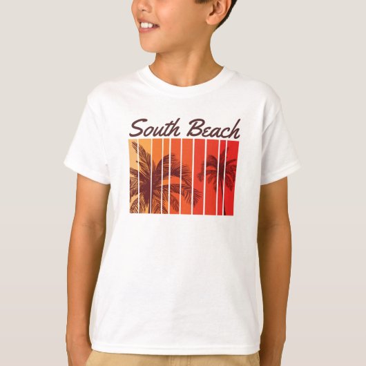 South Beach T-shirt (Voorkant)