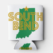 South Bend Indiana Blikjeskoeler (Achterkant)