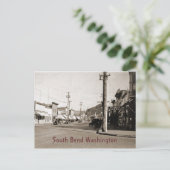 South Bend Washington circa 1925 Briefkaart (Staand voorkant)