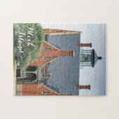 South Block Island Lighthouse , Rhode Island Legpuzzel (Horizontaal)