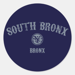 South Bronx Ronde Sticker