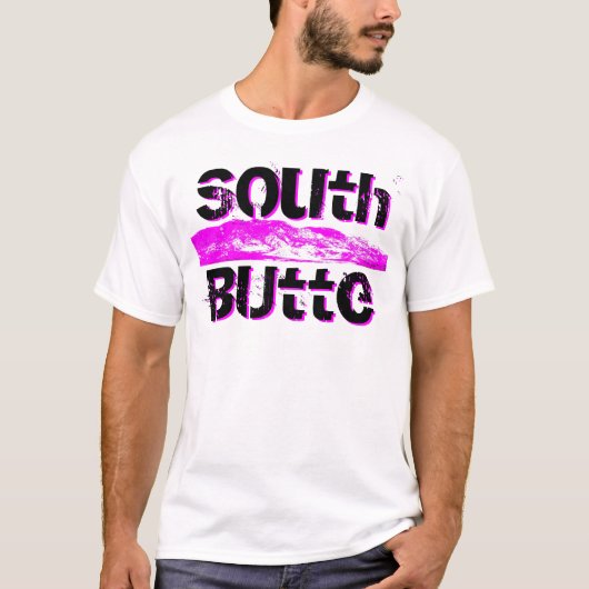 South Butte Middle Mountain T Shirt (Voorkant)