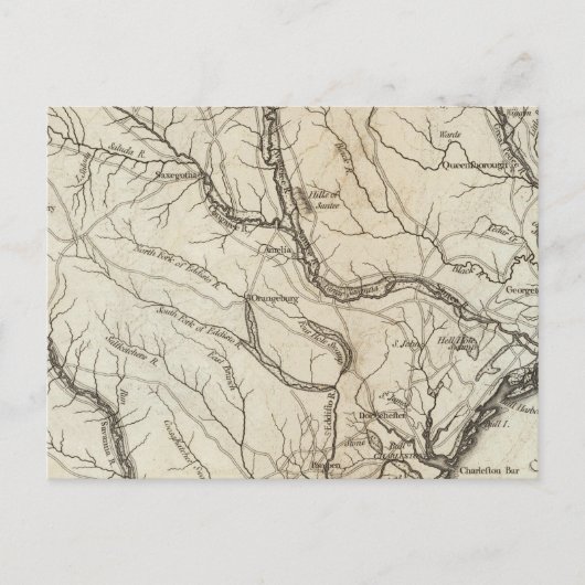 South Carolina 4 Briefkaart (Voorkant)