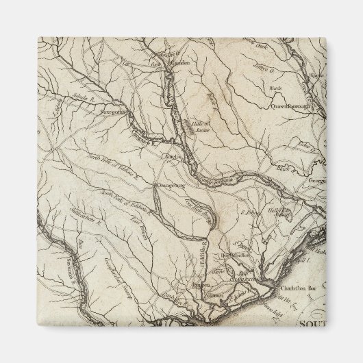 South Carolina 4 Magneet (Voorkant)