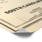South Carolina Atlas Map Poster (Hoek)
