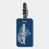South Carolina Bagagelabel (Voorkant verticaal)