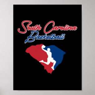 South Carolina Basketball (Verenigde Staten) Poster