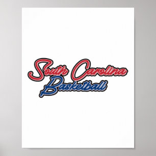 South Carolina Basketball (Verenigde Staten) Poster
