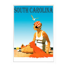  South Carolina Beach Scene