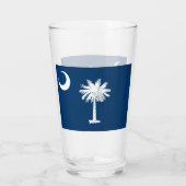 SOUTH CAROLINA BIERGLAS GLAS (Achterkant)