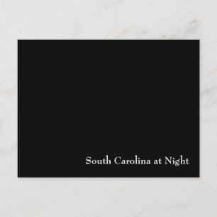 South Carolina bij Night Briefkaart