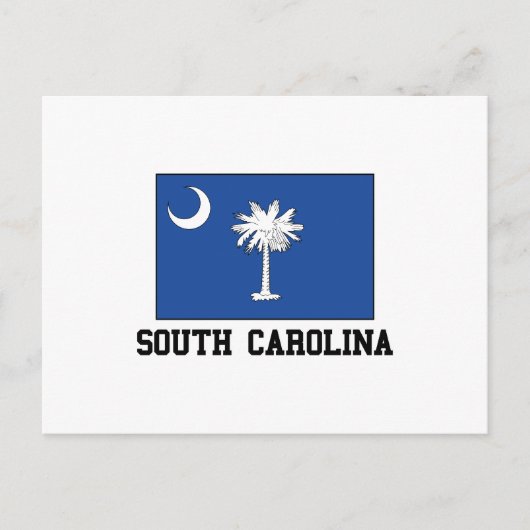 South Carolina Briefkaart (Voorkant)