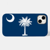South Carolina Case-Mate iPhone Case (Achterkant (horizontaal))