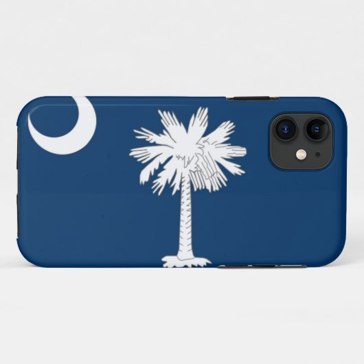 South Carolina Case-Mate iPhone Case (Achterkant (horizontaal))