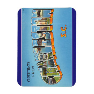 South Carolina, Charleston Beach Magnet Magneet