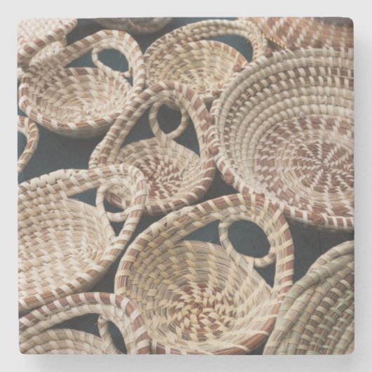 South Carolina, Charleston, Market Hall Stenen Onderzetter (Voorkant)