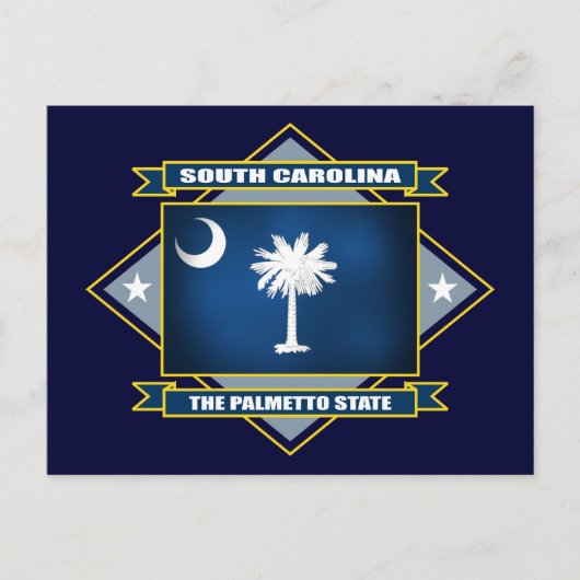 South Carolina Diamond Briefkaart (Voorkant)