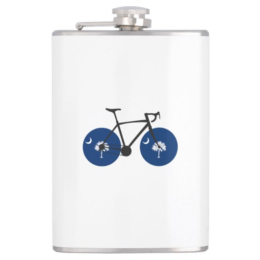 South Carolina Flag Bicycle Heupfles (Voorkant)
