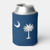South Carolina Flag Blikjeskoeler (Blikje Voorkant)