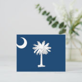 South Carolina Flag Briefkaart (Staand voorkant)
