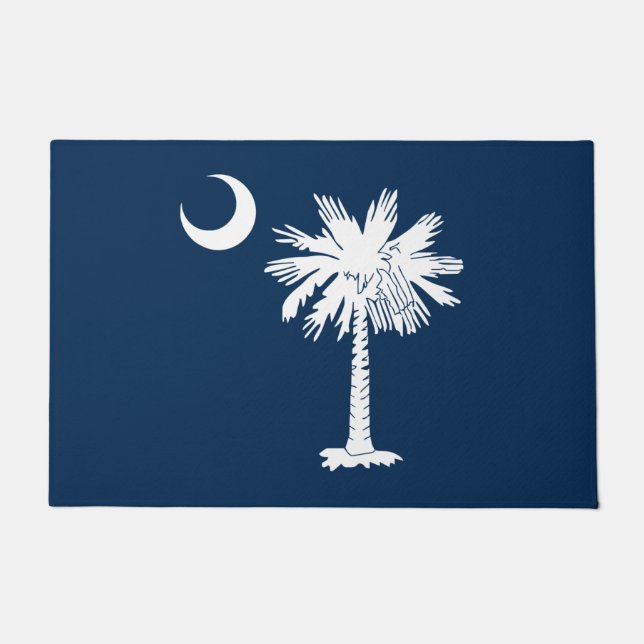 South Carolina Flag Deurmat (Voorkant)