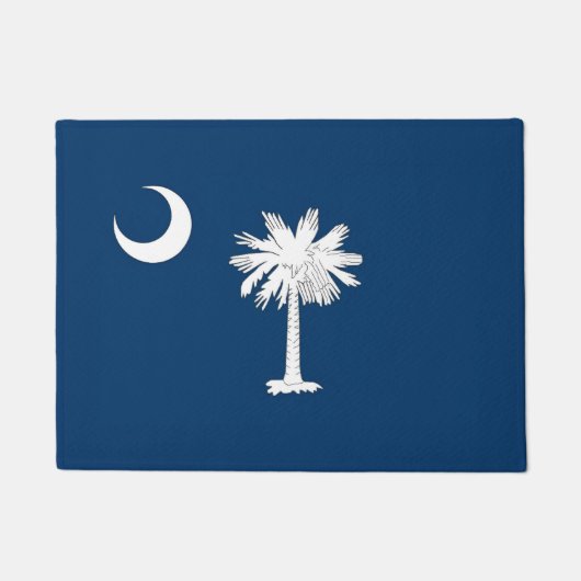 South Carolina Flag Deurmat (Voorkant)