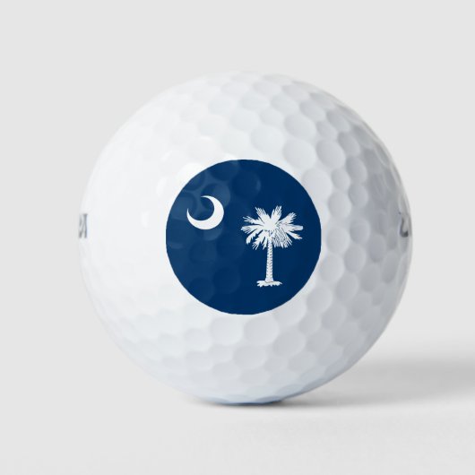 South Carolina Flag Golfballen (Voorkant)