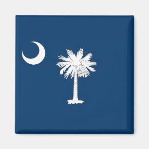 South Carolina Flag Magneet