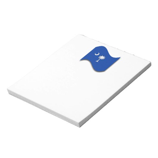 SOUTH CAROLINA FLAG NOTITIEBLOK (Gedraaid)