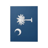 South Carolina Flag Notitieblok (Gedraaid)