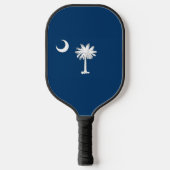 South Carolina Flag Pickleball Paddle (Voorkant)