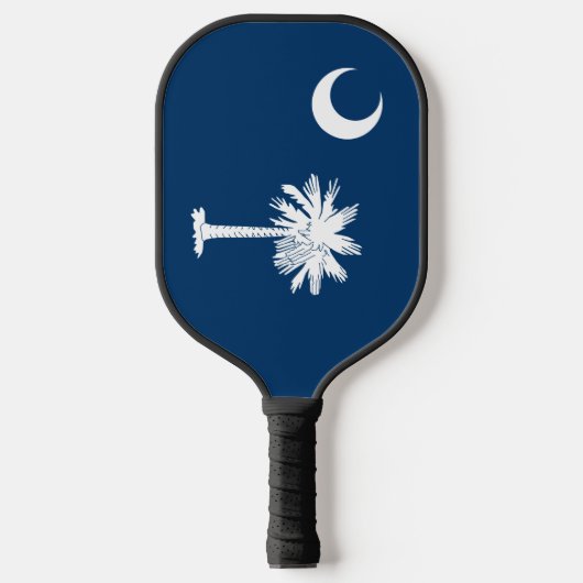 South Carolina Flag Pickleball Paddle (Voorkant)