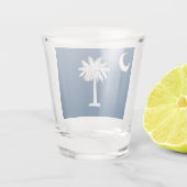 South Carolina Flag Shot Glas (Achterkant)