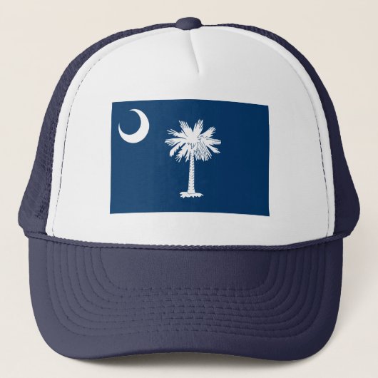 South Carolina Flag Trucker Pet (Voorkant)