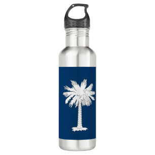 South Carolina Flag Waterfles