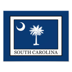 South Carolina Foto Afdruk