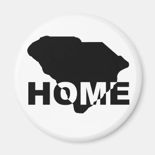 South Carolina Home weg van State Fridge Magnet Magneet
