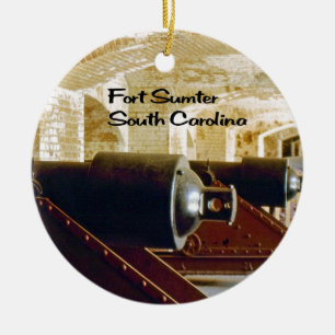 South Carolina Keramisch Ornament
