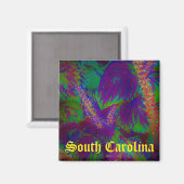 South Carolina magnet Magneet (Voorkant / Achterkant)