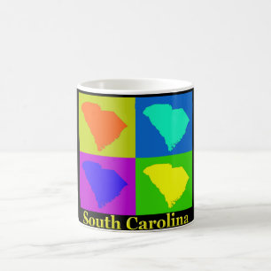 South Carolina Map Koffiemok