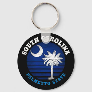 SOUTH CAROLINA PALMETTO STATE FLAG SLEUTELHANGER