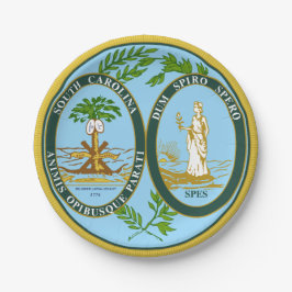 South Carolina Papieren Bordje